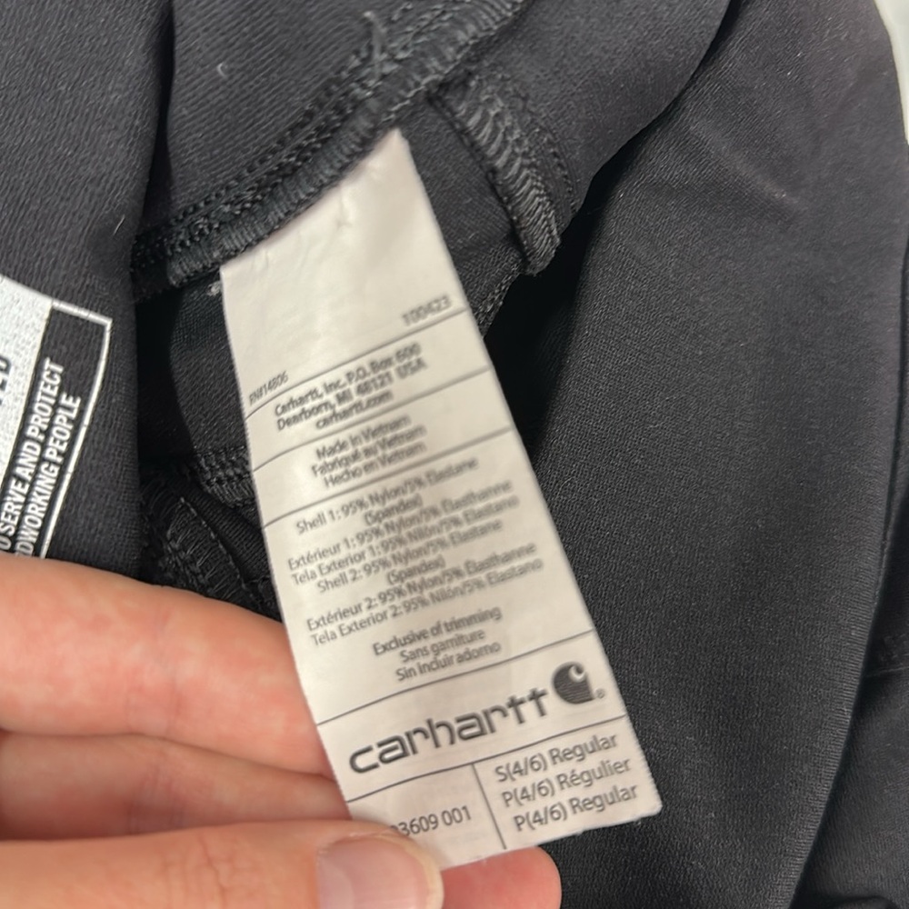 Carhartt Force Fitted Lightweight Utility Legging Black S - Picture 7 of 7